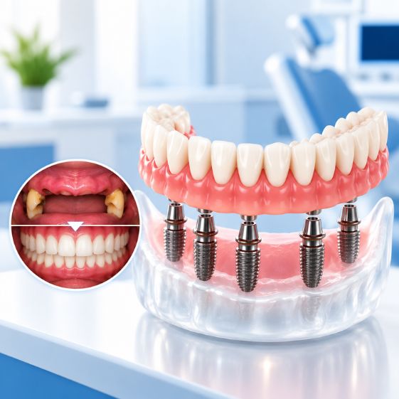 Full Mouth Dental Implants in Hyderabad